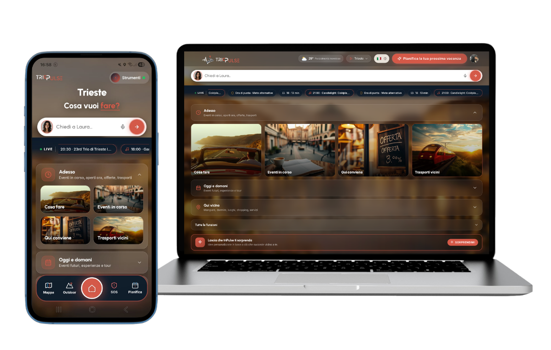 TriPulse su smartphone e computer